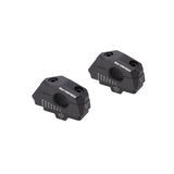 Bar back variable for diam22 handlebars. H=25mm. Back 5/10/15/20/25/30 mm. Black.
