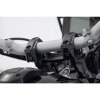 Bar back variable for diam28 handlebars. H=28mm. Back 5/10/15/20/25/30 mm. Black.