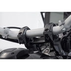 Bar back variable for diam28 handlebars. H=28mm. Back 5/10/15/20/25/30 mm. Black.