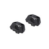 Bar back variable for diam28 handlebars. H=28mm. Back 5/10/15/20/25/30 mm. Black.