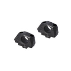 Bar back variable for diam32 handlebars. H=32mm. Back 5/10/15/20/25/30 mm. Black.