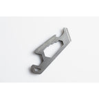 Multitool key chain - Stainless steel.
