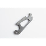 Multitool key chain - Stainless steel.