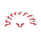 SW-Motech Temporary Bull Tattoo - Red - 10pce