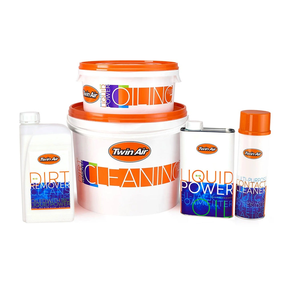 The Twin Air system complete BIO Air Filter Maintenance Kit