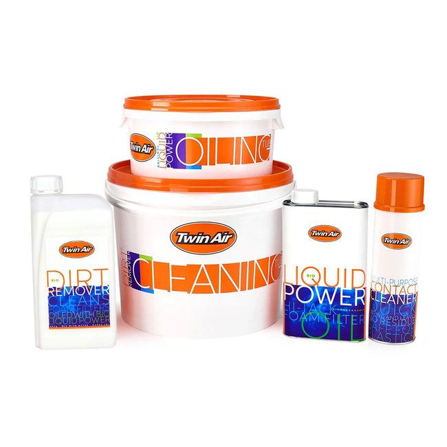 The Twin Air system complete BIO Air Filter Maintenance Kit Main Image