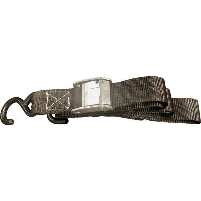 TD2B - 40MM TIE DOWN STRAP/SOFT HOOK BLACK Hover Image