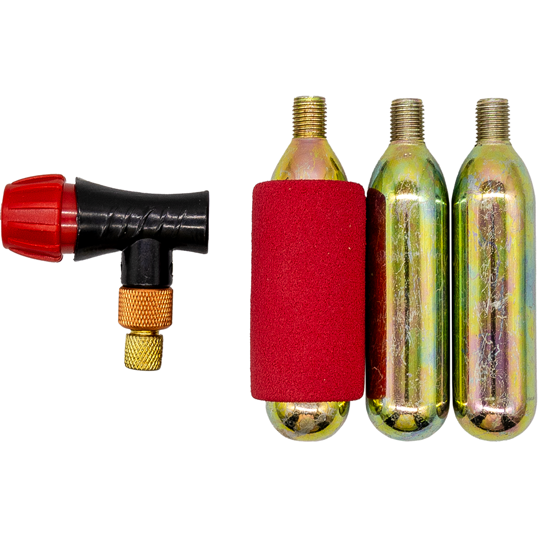 TI13 - TYRE CO2 INFLATOR KIT (3 CART)