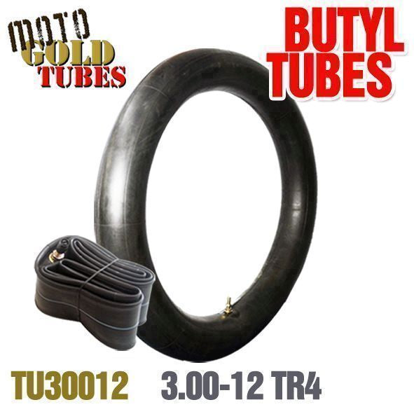 TU30012 - TUBE MOTORCYCLE BUTYL 3.00-12 TR4