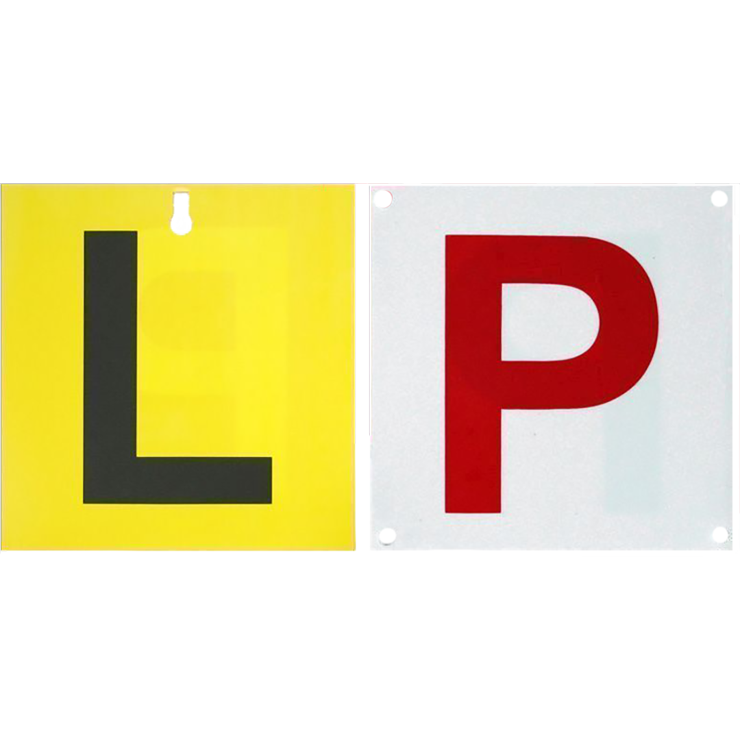 UHLP - L & P DOUBLE SIDED PLATE - RED