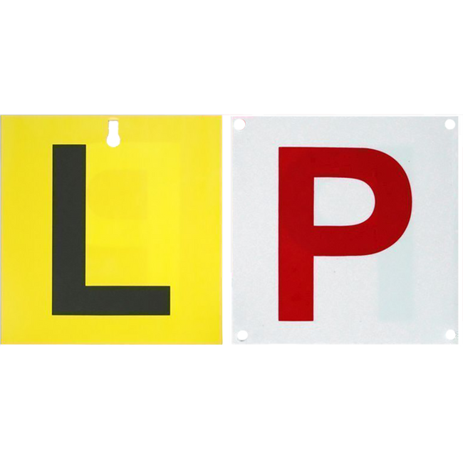 UHLP - L & P DOUBLE SIDED PLATE - RED Hover Image