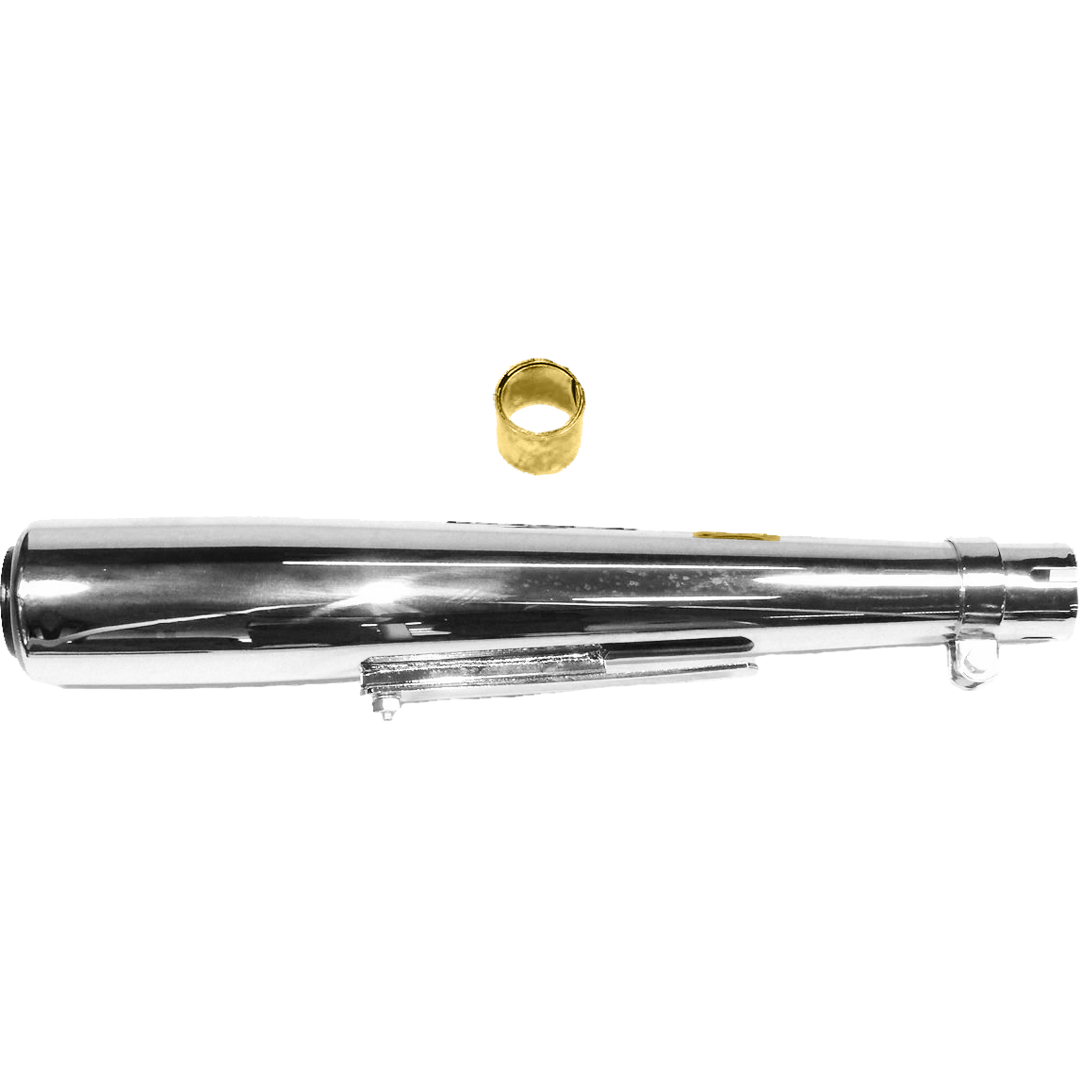 UM2 - ROAD BIKE MUFFLER CHROME