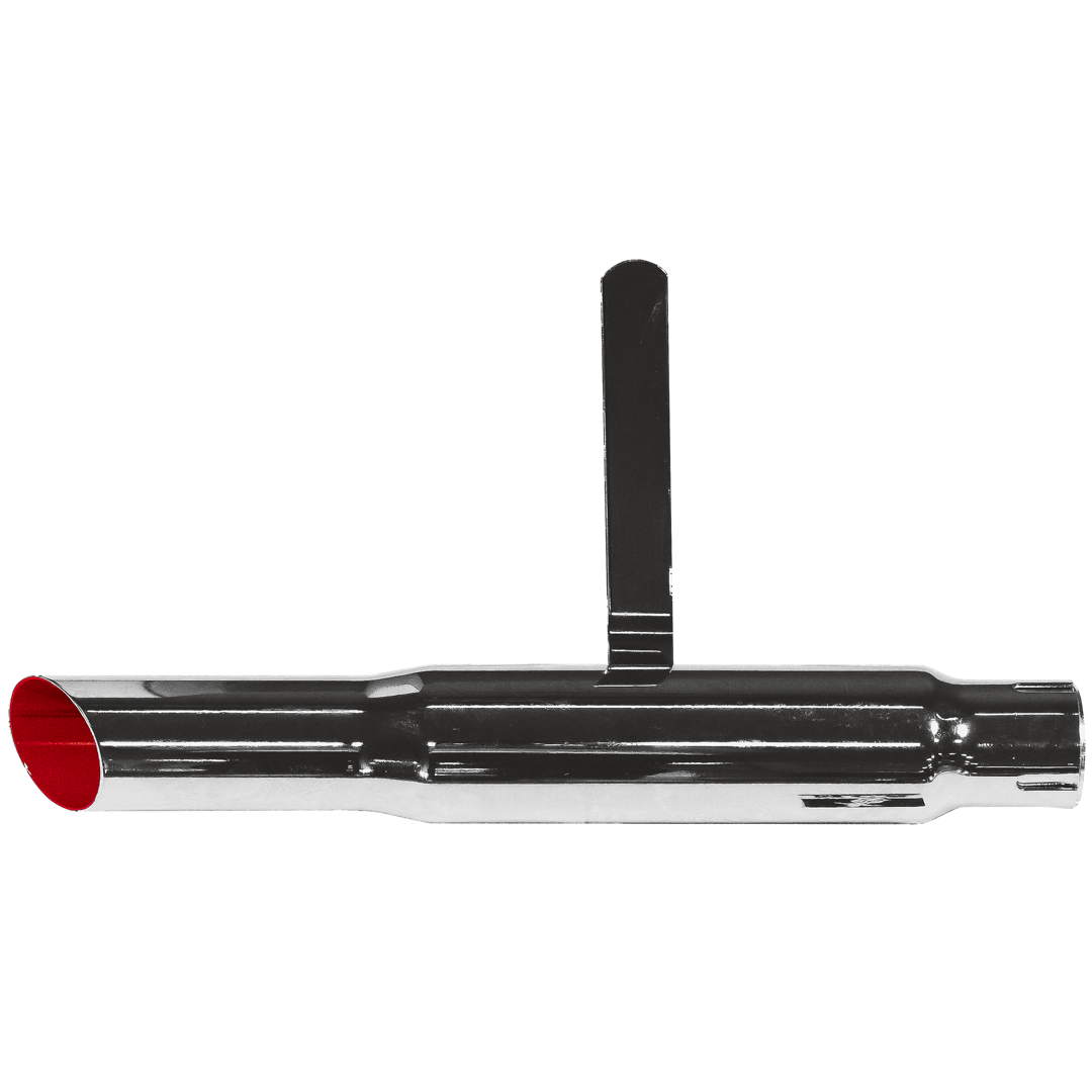 UM39 - UNIVERSAL MUFFLER CHROME SIDE CUT