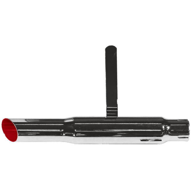 UM39 - UNIVERSAL MUFFLER CHROME SIDE CUT Hover Image