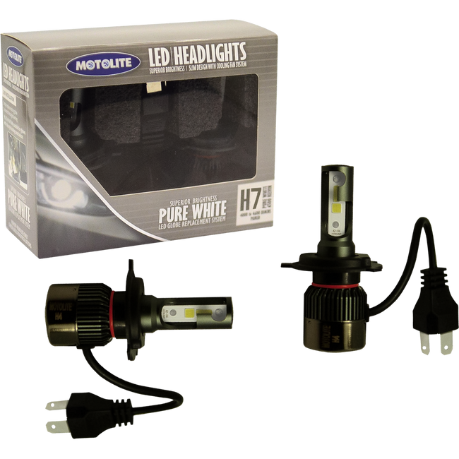 UPHLEDF7 - H7 LED GLOBE WITH COOLING FAN (PAIR) Hover Image
