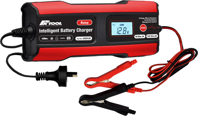 UPIBC1 - INTELLIGENT BATTERY CHARGER 6/12V 4AMP Hover Image
