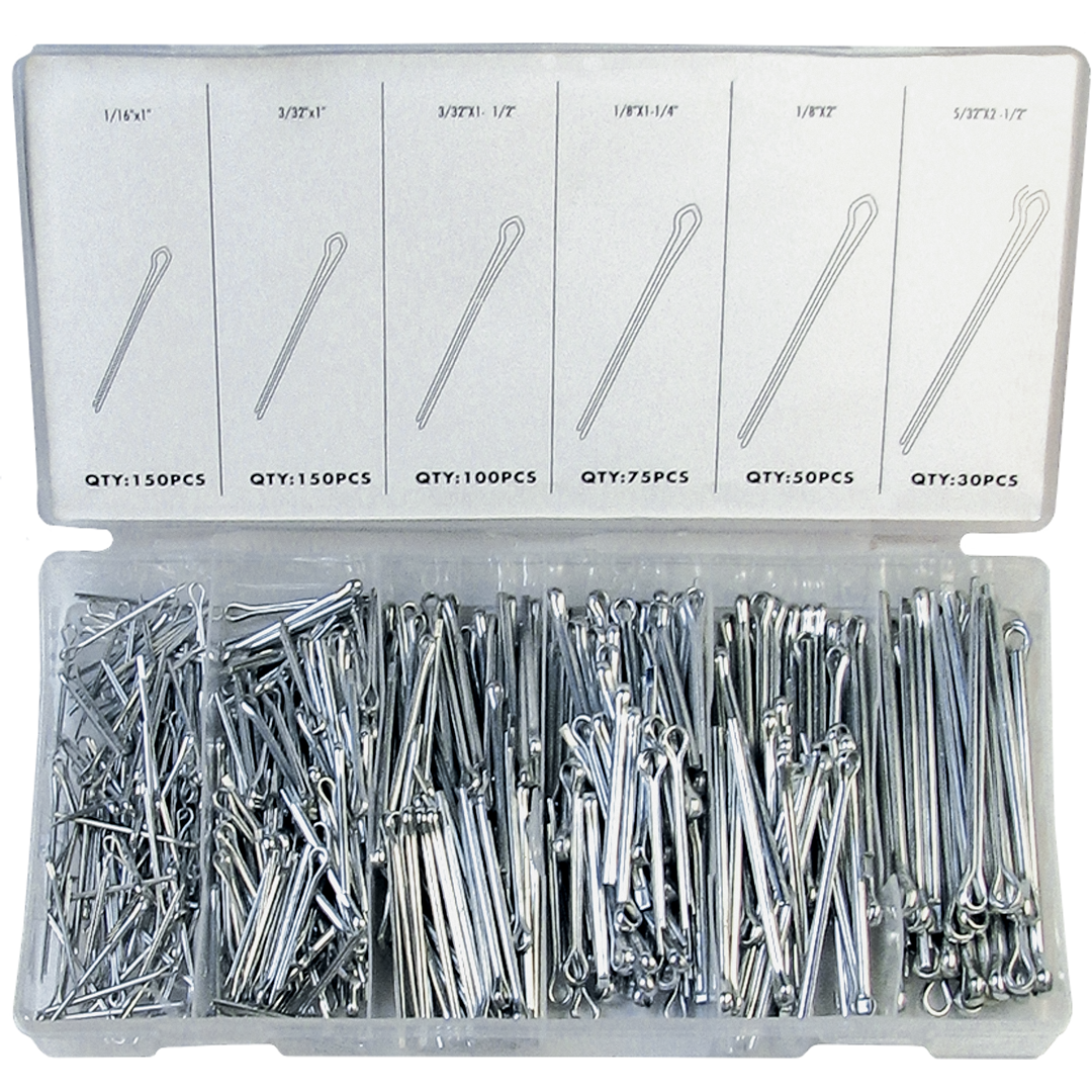 UPKSP - SPLIT PIN ASSORT (555 PIECES)