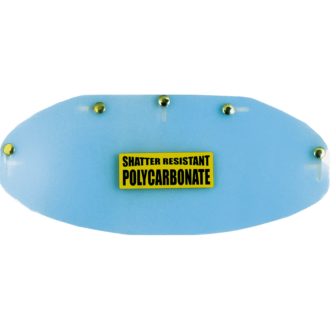 UV1 - 5 STUD VISOR CLEAR