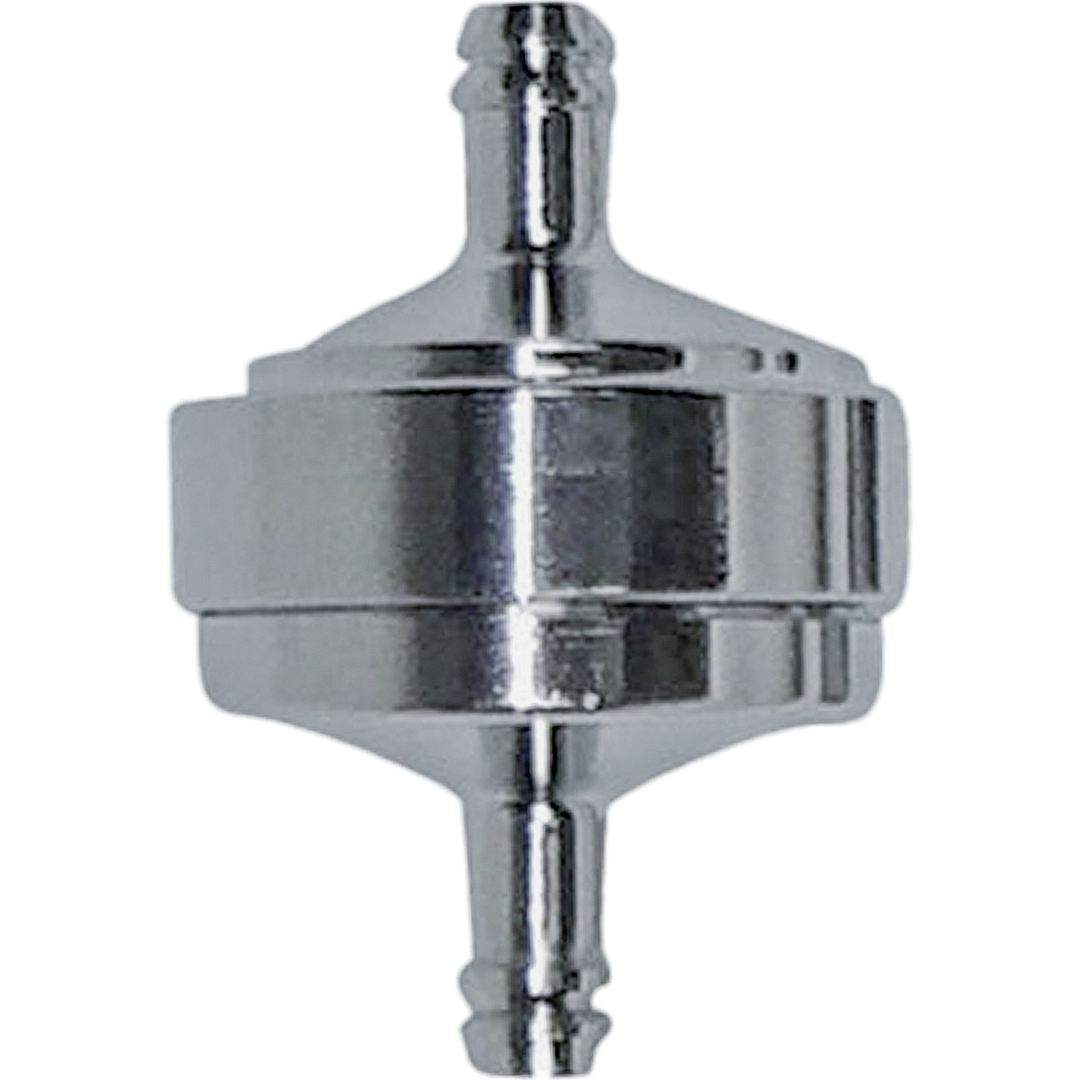VF207 - ALLOY FAT INLINE FUEL FILTER 8MM (5/16)