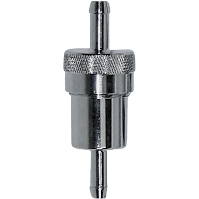 VF209 - ALLOY TALL INLINE FUEL FILTER 8MM (5/16) Hover Image