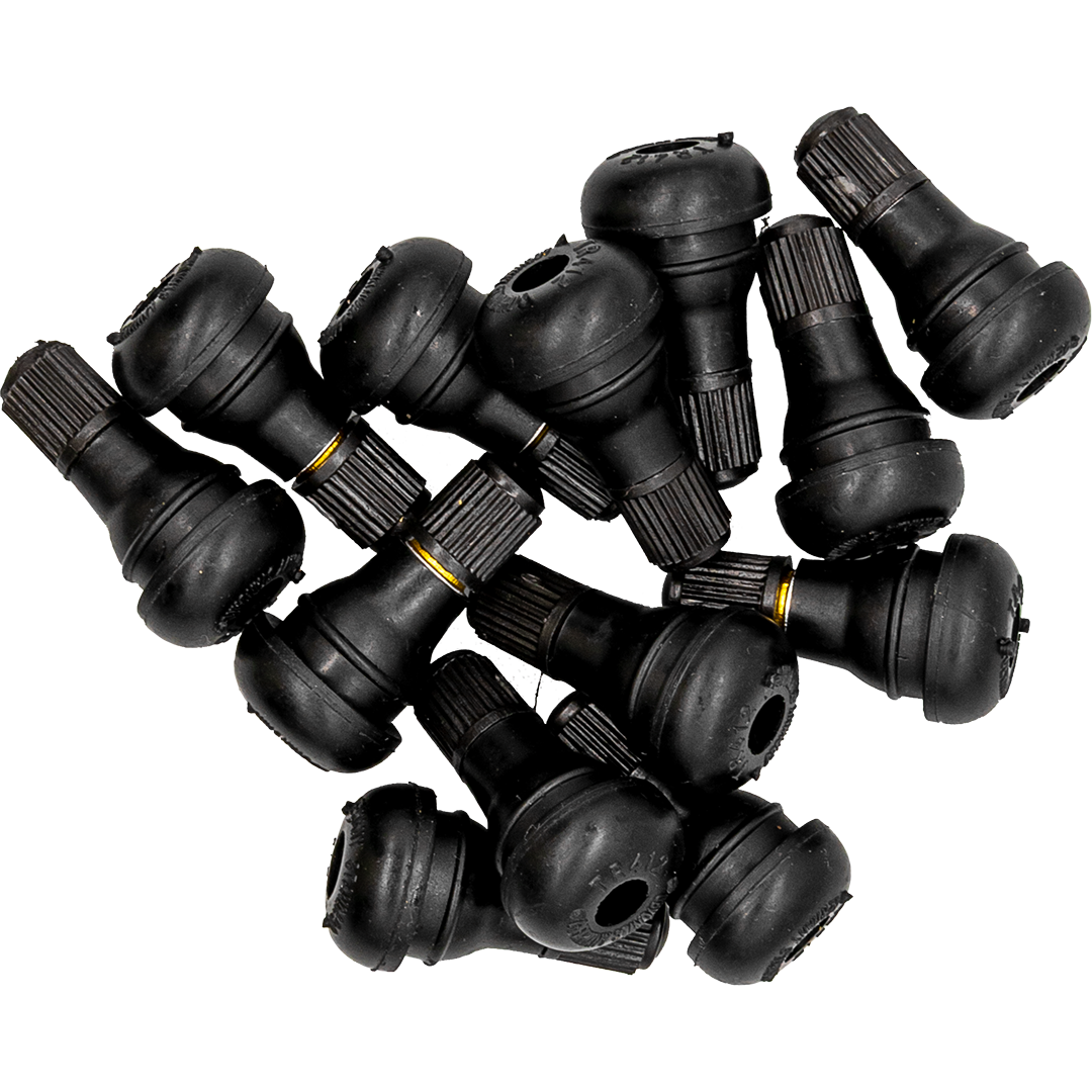 VS100 - TUBELESS VALVE STEM RUBBER SHORT (100/BAG)