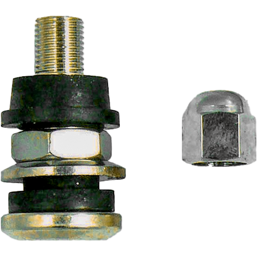 VS3 - T/LESS V/STEM CHROME 10MM SHANK (6/CARD)