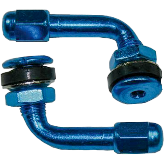VS6BL - ALLOY 90 DEGREE VALVE STEM BLUE Hover Image