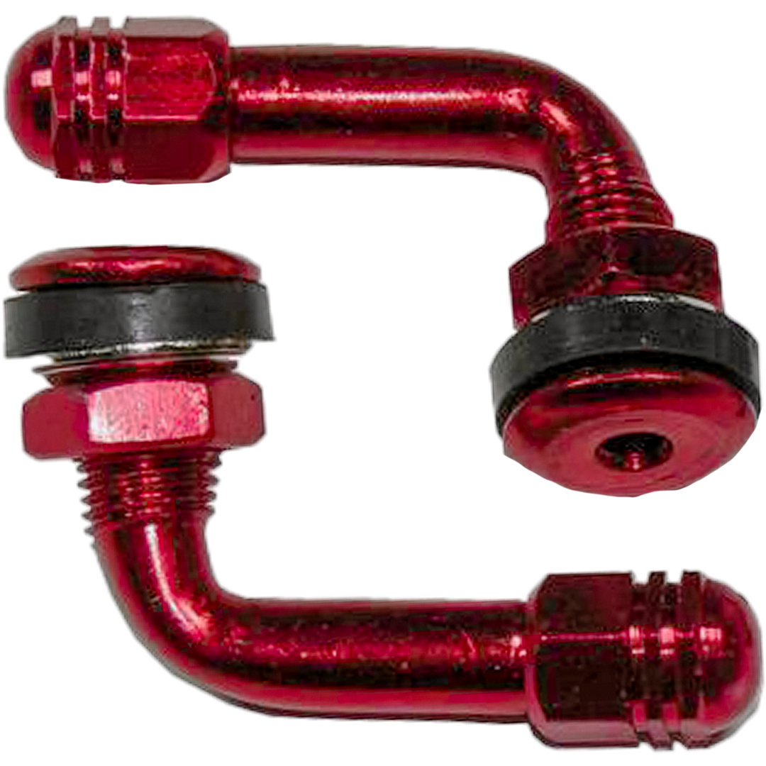 VS6R - ALLOY 90 DEGREE VALVE STEM RED