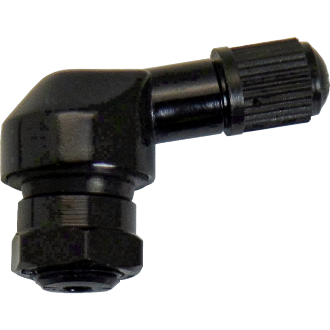 VS8B - ALLOY RIGHT ANGLE VALVE STEM 8MM BLK Hover Image