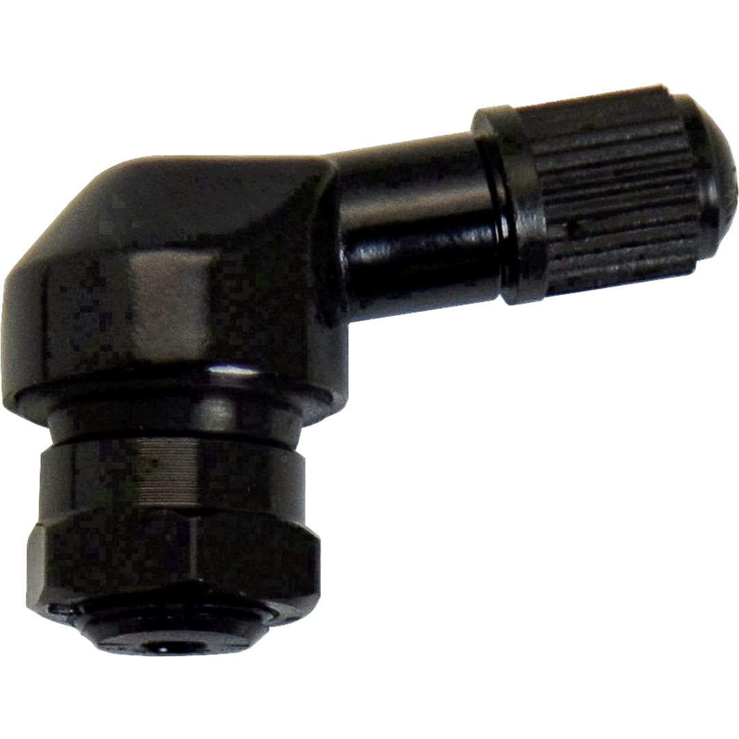 VS9B - ALLOY RIGHT ANGLE VALVE STEM 10MM BLK