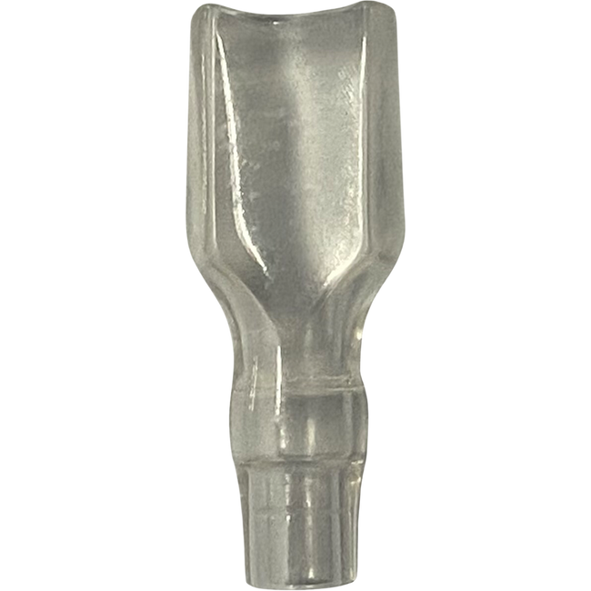 WT18 - FEMALE SPADE PLASTIC SLEEVE (100PKT) Hover Image