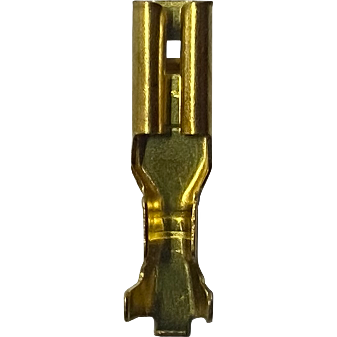 WT19 - SMALL FEMALE SPADE TERMINAL (100/PKT)