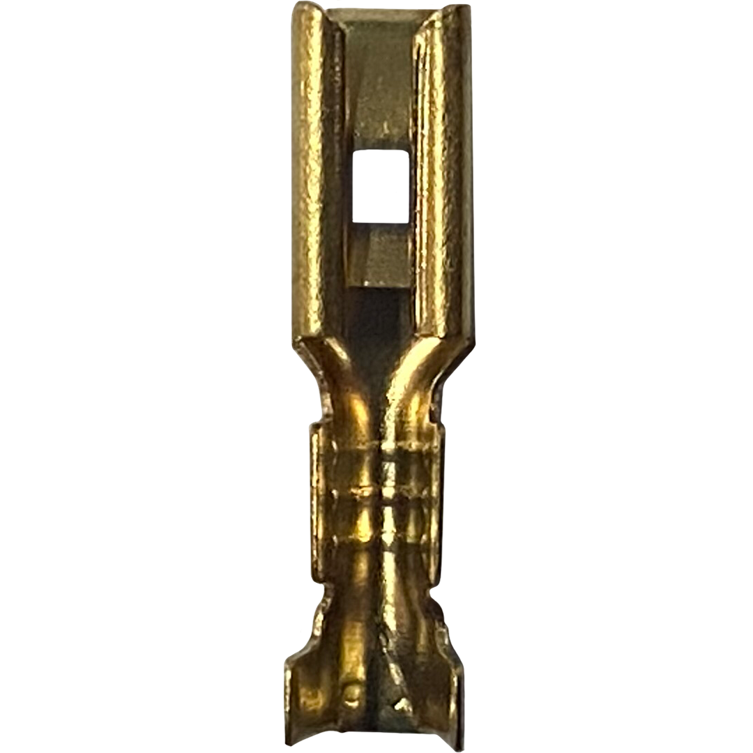 WT19J - SMALL FEMALE SPADE TERMINAL (JAP)(100/PKT)