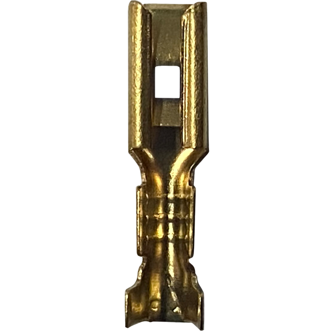 WT19J - SMALL FEMALE SPADE TERMINAL (JAP)(100/PKT) Hover Image