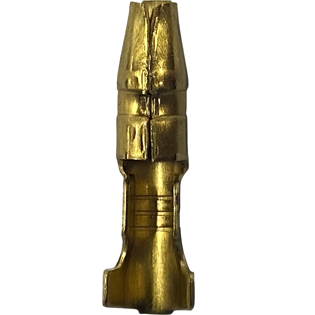 WT7 - MALE BRASS BULLET TERMINAL (YAM(100/PKT)