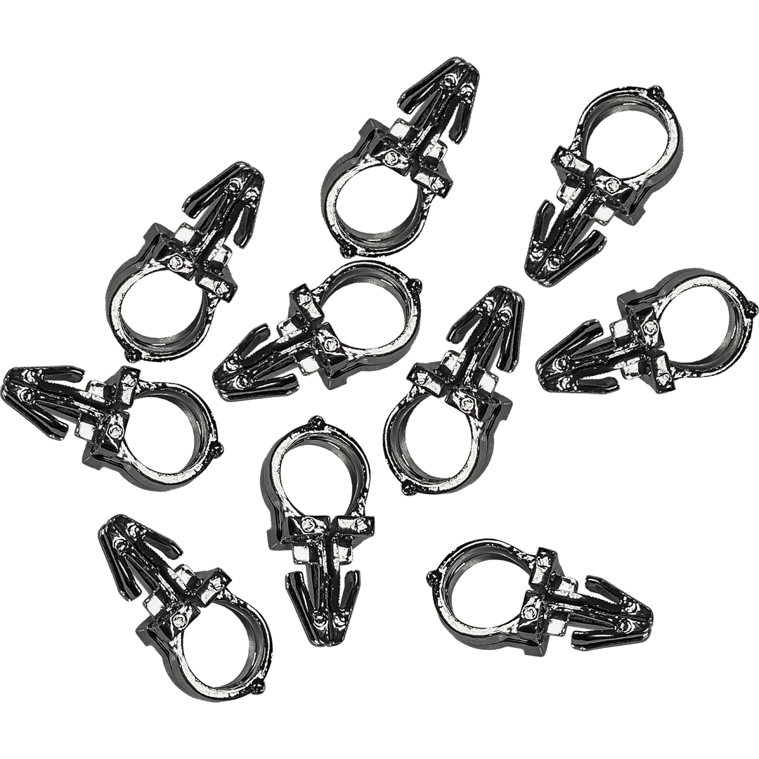 WTR1 - H/BAR WIRING RETAINER 1/2" CHROME