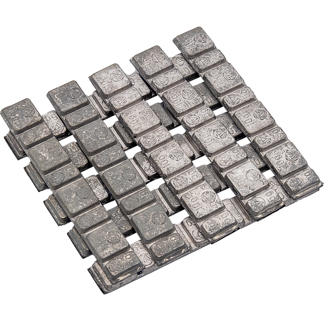 WWSN - WHEEL WEIGHT NARROW 5/10 GRAM SILV (10 / BAG) Hover Image