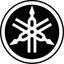 Y3 - YAMAHA TUNING FORK STICKER WHITE