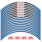 Yoshimura Wheel Rim Sticker Type-A 17 inch Blue