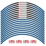 Yoshimura Wheel Rim Sticker Type-A 17 inch Blue