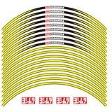 Yoshimura Wheel Rim Sticker Type-A 17 inch Yellow