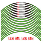 Yoshimura Wheel Rim Sticker Type-A 17 inch Green
