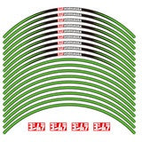 Yoshimura Wheel Rim Sticker Type-A 17 inch Green
