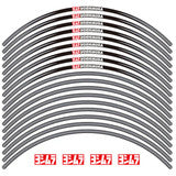 Yoshimura Wheel Rim Sticker Type-A 17 inch Gray