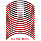Yoshimura Wheel Rim Sticker Type-A 12 inch Red