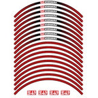 Yoshimura Wheel Rim Sticker Type-A 12 inch Red