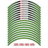 Yoshimura Wheel Rim Sticker Type-A 12 inch Green