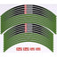 Yoshimura Wheel Rim Sticker Type-A (21/18-19 inch) Green