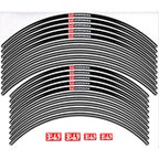 Yoshimura Wheel Rim Sticker Type-A (21/18-19 inch) Grey