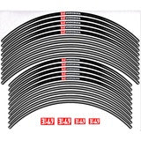 Yoshimura Wheel Rim Sticker Type-A (21/18-19 inch) Grey